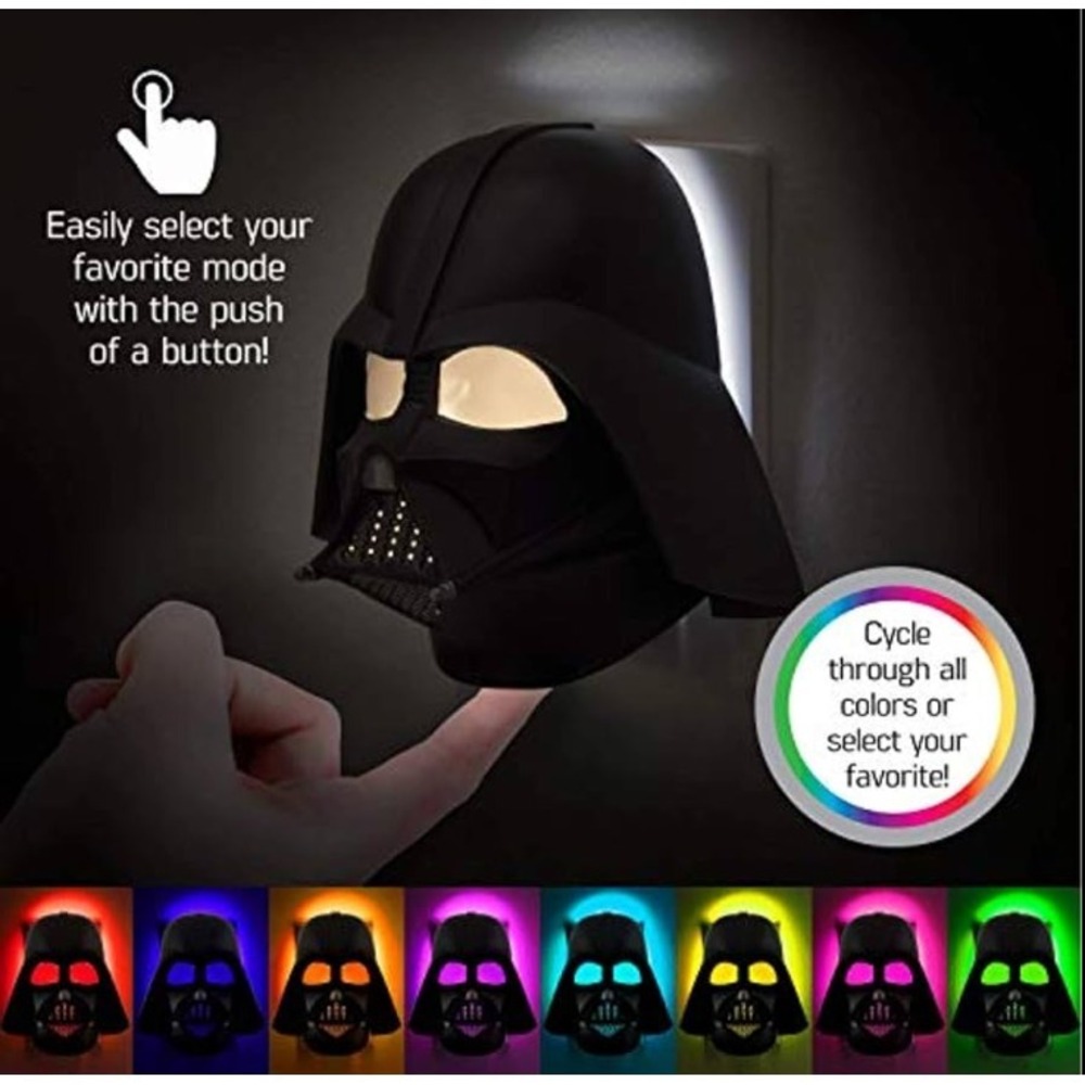 Star Wars Darth Vader Color Select Night Light - Picture 4 of 5